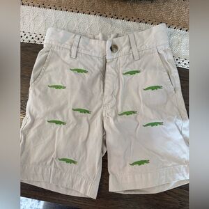 Tbbc boys chino alligator shorts khaki